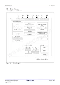 R5F21357CDFP#X4 Datasheet Pagina 5