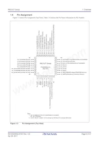 R5F213J6TNNP#YC Datasheet Page 6