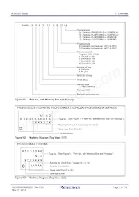 R5F363AMNLG#U0 Datasheet Pagina 7