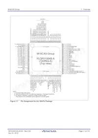 R5F363AMNLG#U0 Datasheet Pagina 11