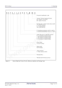 R5F51138ADLJ#20 Datasheet Pagina 7