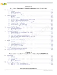 S9S12P64J0CFTR數據表 頁面 10