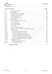 SAF-TC1100-L150EB BB Datasheet Pagina 6