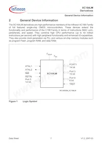 SAF-XC164LM-16F40F BA Datenblatt Seite 9