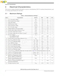 SPC5534MVZ80 Datasheet Page 4