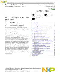 SPC5606BK0MLQ6 Datasheet Copertura