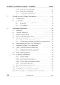 SPC560P40L1BEAAY Datasheet Page 3