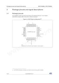 SPC570S40E1CEFAY Datasheet Pagina 14