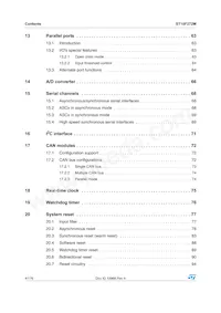 ST10F272M-4TR3數據表 頁面 4