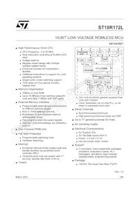 ST10R172LT1數據表 封面