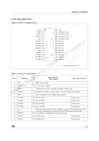 ST62T25CM6/TR Datasheet Page 7