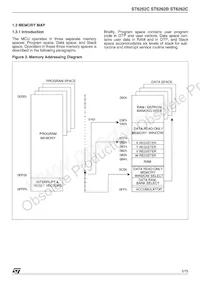 ST62T62CM6 Datasheet Pagina 5