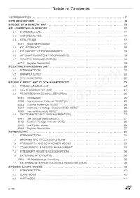 ST72F324K6TC/TR Datasheet Pagina 2