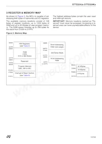 ST72F324K6TC/TR數據表 頁面 13