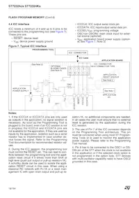 ST72F324K6TC/TR數據表 頁面 18