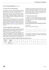 ST72F324K6TC/TR Datenblatt Seite 19