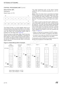 ST72F324K6TC/TR數據表 頁面 22