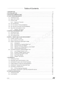 ST72F325J4T6TR Datasheet Pagina 2