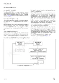 ST7FLI19BF1U6TR數據表 頁面 16