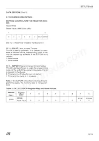 ST7FLI19BF1U6TR Datasheet Page 19