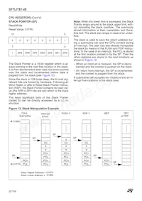 ST7FLI19BF1U6TR Datenblatt Seite 22