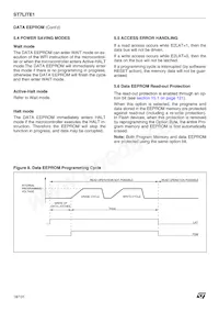 ST7FLIT19F1M7TR Datasheet Page 18