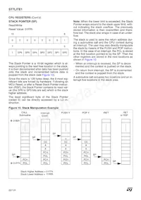 ST7FLIT19F1M7TR Datasheet Page 22
