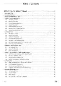 ST7FLITE09F0U6 Datasheet Page 2