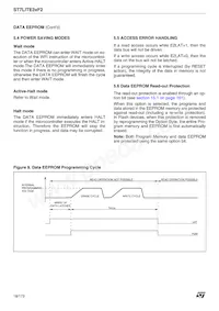 ST7FLITE35M6TR Datasheet Page 18