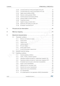 STM32F407IGH6J Datasheet Pagina 4