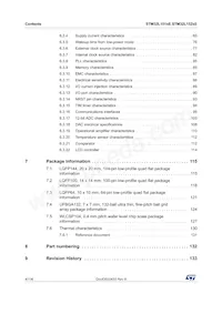 STM32L152ZET6D Datasheet Pagina 4