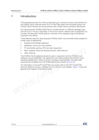 STM32L162QDH6DTR Datasheet Pagina 10