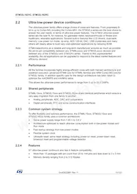 STM32L162RCT6 Datasheet Pagina 11