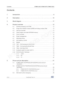 STM8S103K3B6 Datasheet Page 2