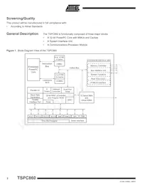 TSXPC860SRVZQU66D Datasheet Pagina 2