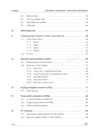 UPSD3253B-40T6 Datasheet Pagina 4