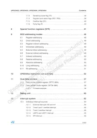 UPSD3454E-40U6 Datasheet Page 3