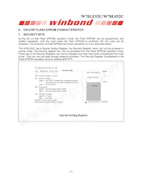 W78L052C24PL Datenblatt Seite 10