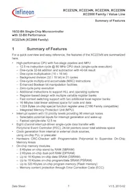 XC2236N40F66LAAFXUMA1 Datasheet Pagina 7