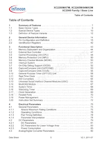 XC2268M72F66LAAFXUMA1 Datasheet Pagina 5