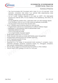 XC2268M72F66LAAFXUMA1 Datasheet Pagina 8