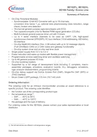 XE162HL20F80LAAFXQSA1 Datasheet Page 8