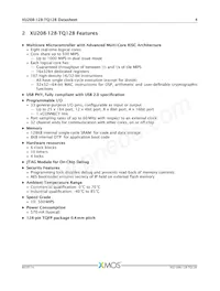 XU208-128-TQ128-I10 Datasheet Pagina 5