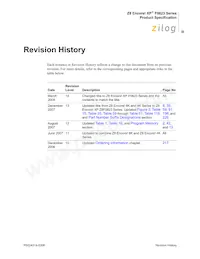 Z8F0113SB005SC Datasheet Pagina 3