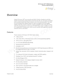 Z8F0113SB005SC Datasheet Page 11