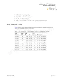 Z8F0113SB005SC Datenblatt Seite 12