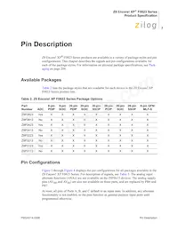 Z8F0113SB005SC Datasheet Page 17