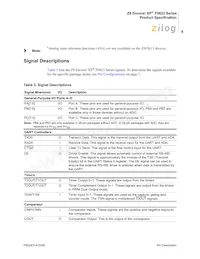 Z8F0113SB005SC Datenblatt Seite 19