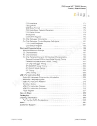 Z8F0422SJ020SC00TR Datasheet Page 9