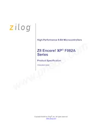 Z8F042APB020SC2106 Datenblatt Cover